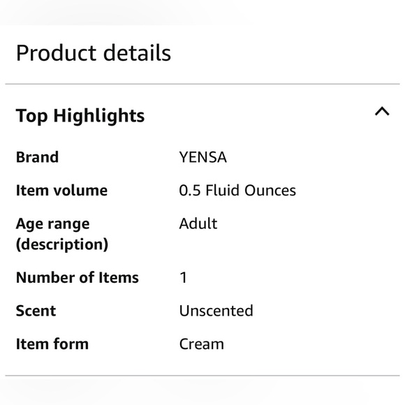 New in Box Yensa Pink Lotus Peptide Renewal Eye Cream .5 oz - Picture 2 of 6